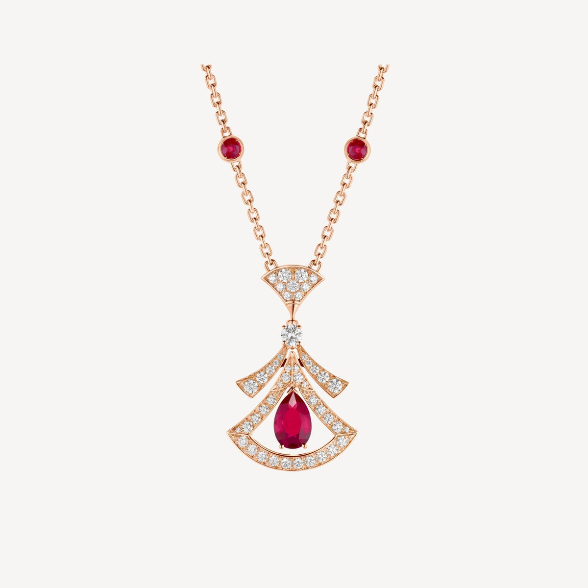 Bvlgari Dream Moissanite Necklace - 18K Gold
