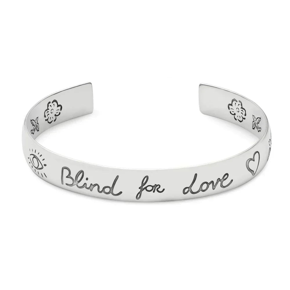 Gucci Double G Blind For Love Bracelet